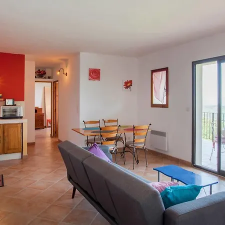 La Fontaine Corse Vue Panoramique Сasa de vacaciones