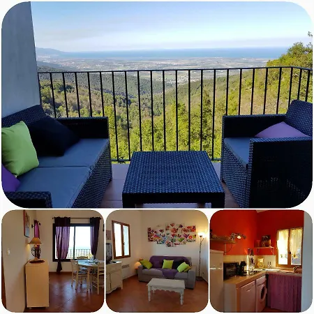 Сasa de vacaciones La Fontaine Corse Vue Panoramique Loreto-di-Casinca